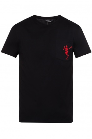 Embroidered skeleton t-shirt, zdjęcie 1 Embroidered skeleton t-shirt od Alexander McQueen